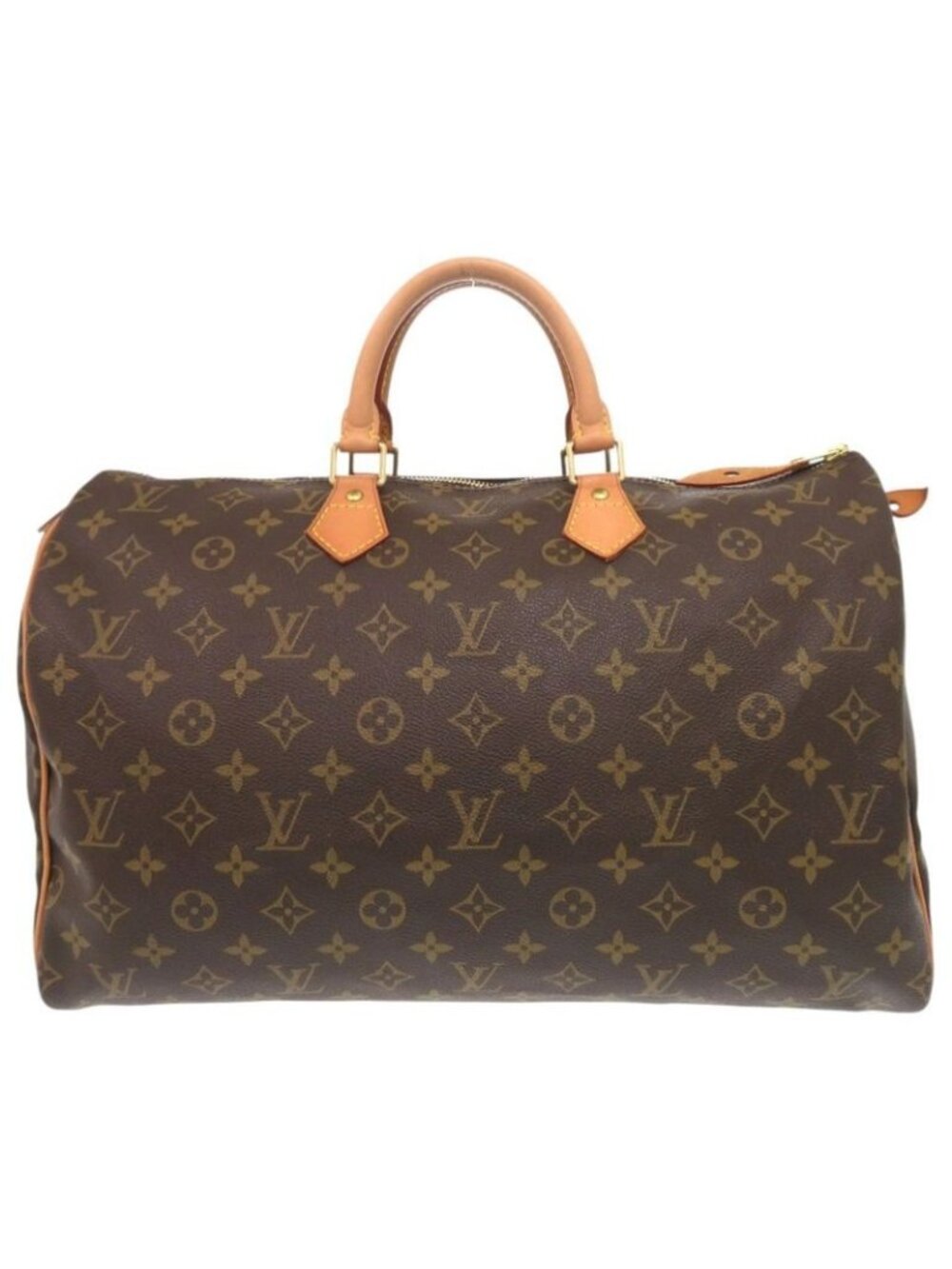 Louis Vuitton Speedy 40 Monogram Brown Handbag 0070